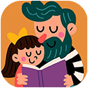 Super Stories bedtime stories app logo